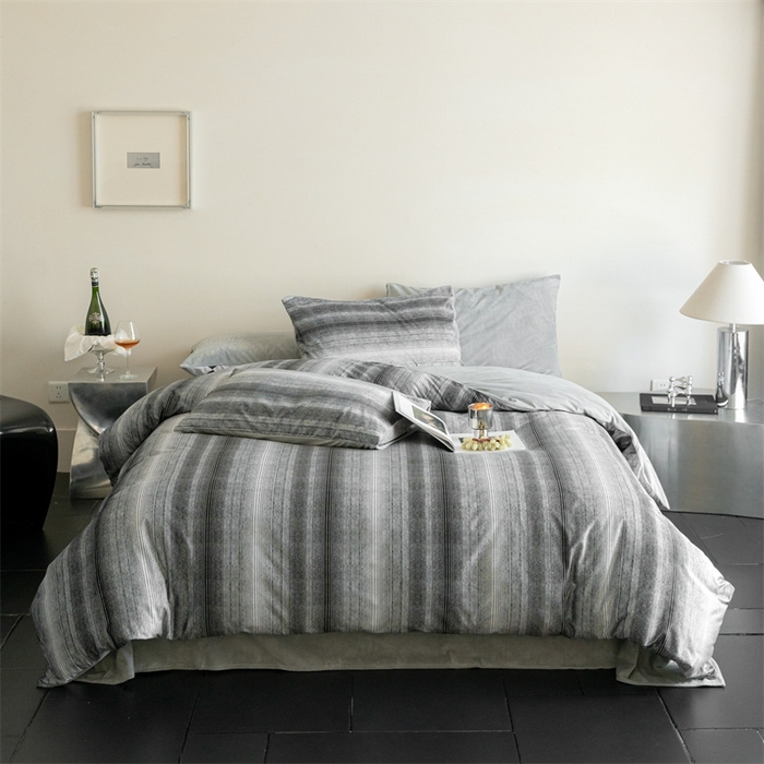 91家纺网 家纺一手货源 找家纺 ONE TWO ONE 121 2025新款轻奢新法式德芙绒宝宝绒婴儿绒短毛绒牛奶绒四件套床单被套-漫步地球【会员-10】 平台控价券后不得低于 258  278 漫步地球-深灰