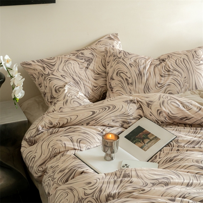 91家纺网 家纺一手货源 找家纺 ONE TWO ONE 121 2025新款轻奢新法式德芙绒宝宝绒婴儿绒短毛绒牛奶绒四件套床单被套-游里【会员-10】 平台控价券后不得低于 258  278 游里-咖