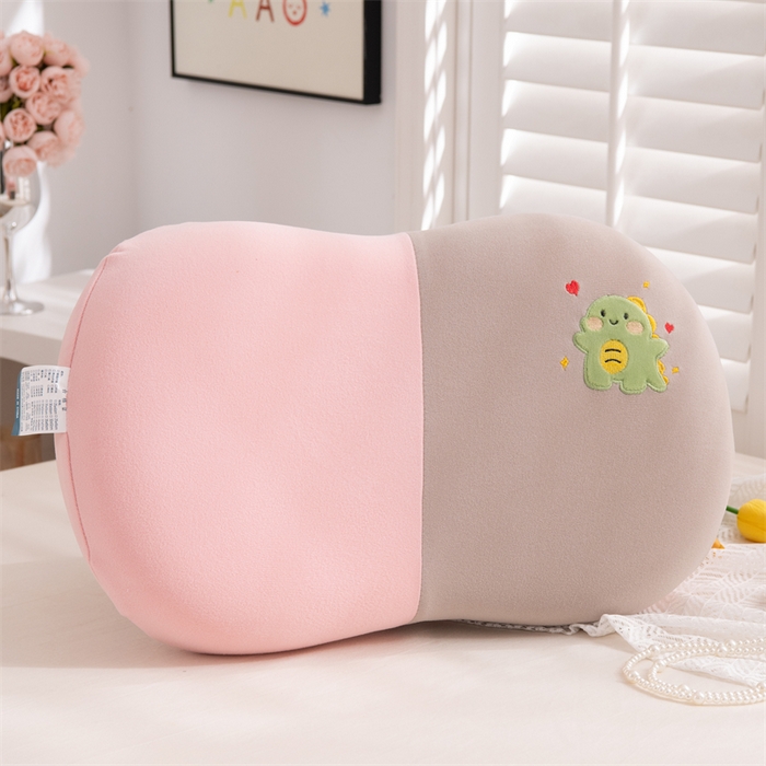 91家纺网 家纺一手货源 找家纺 （总）仁宇枕业 2025新款新品椰蓉卡通记忆枕头拼色仙女兔小恐龙儿童低枕记忆枕头枕芯