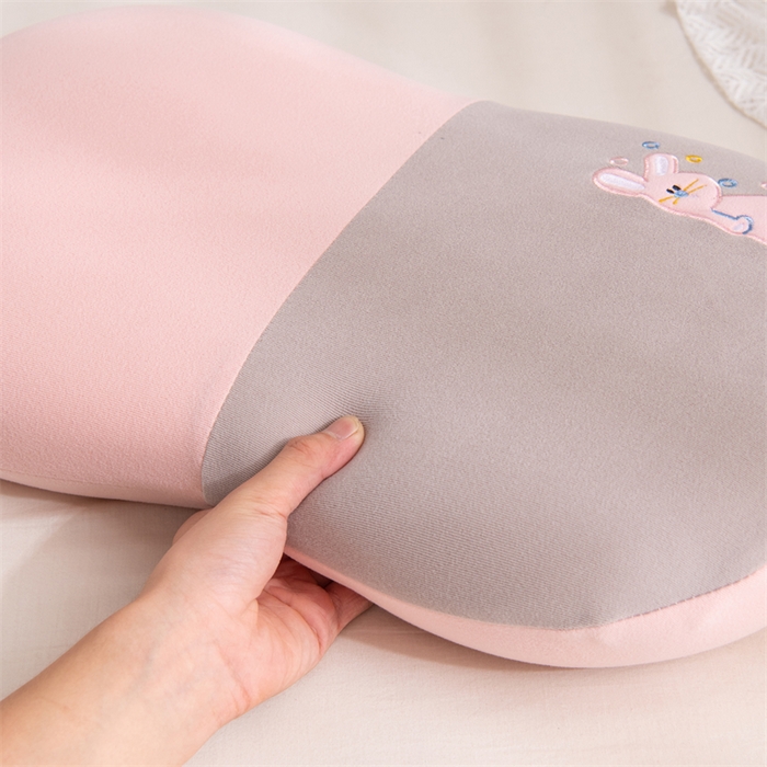 91家纺网 家纺一手货源 找家纺 （总）仁宇枕业 2025新款新品椰蓉卡通记忆枕头拼色仙女兔小恐龙儿童低枕记忆枕头枕芯