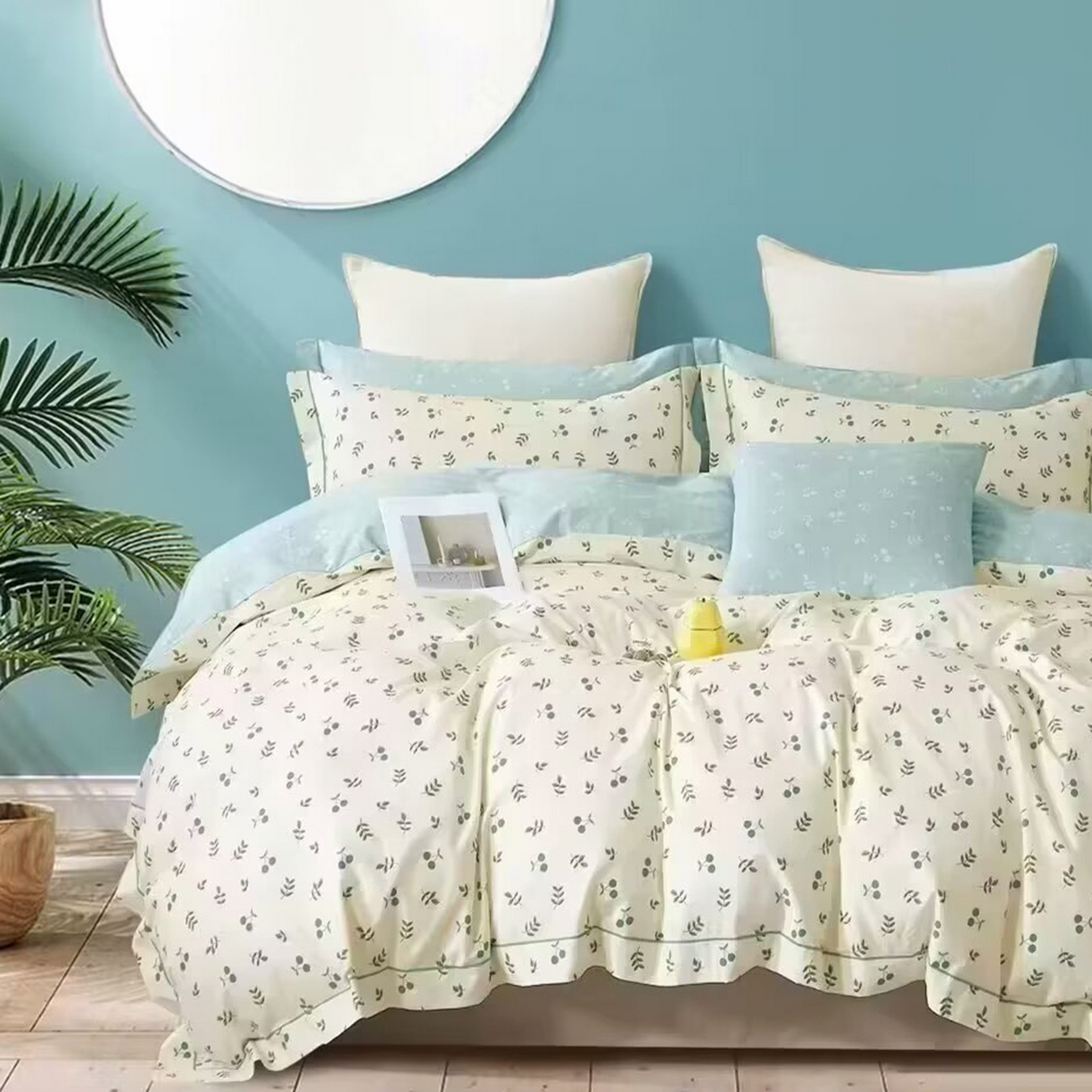 91家纺网 家纺一手货源 找家纺 （总）未来家居 JAMES KELLY （铂金凯丽）2025新款40支13376全棉印染铂金长绒棉四件套