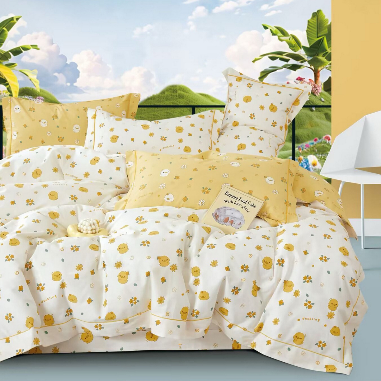 91家纺网 家纺一手货源 找家纺 （总）未来家居 JAMES KELLY （铂金凯丽）2025新款40支13376全棉印染铂金长绒棉四件套