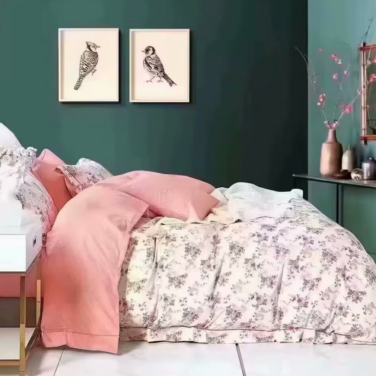 91家纺网 家纺一手货源 找家纺 （总）未来家居 JAMES KELLY （铂金凯丽）2025新款40支13376全棉印染铂金长绒棉四件套