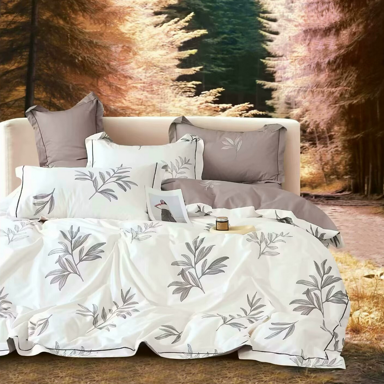 91家纺网 家纺一手货源 找家纺 （总）未来家居 JAMES KELLY （铂金凯丽）2025新款40支13376全棉印染铂金长绒棉四件套