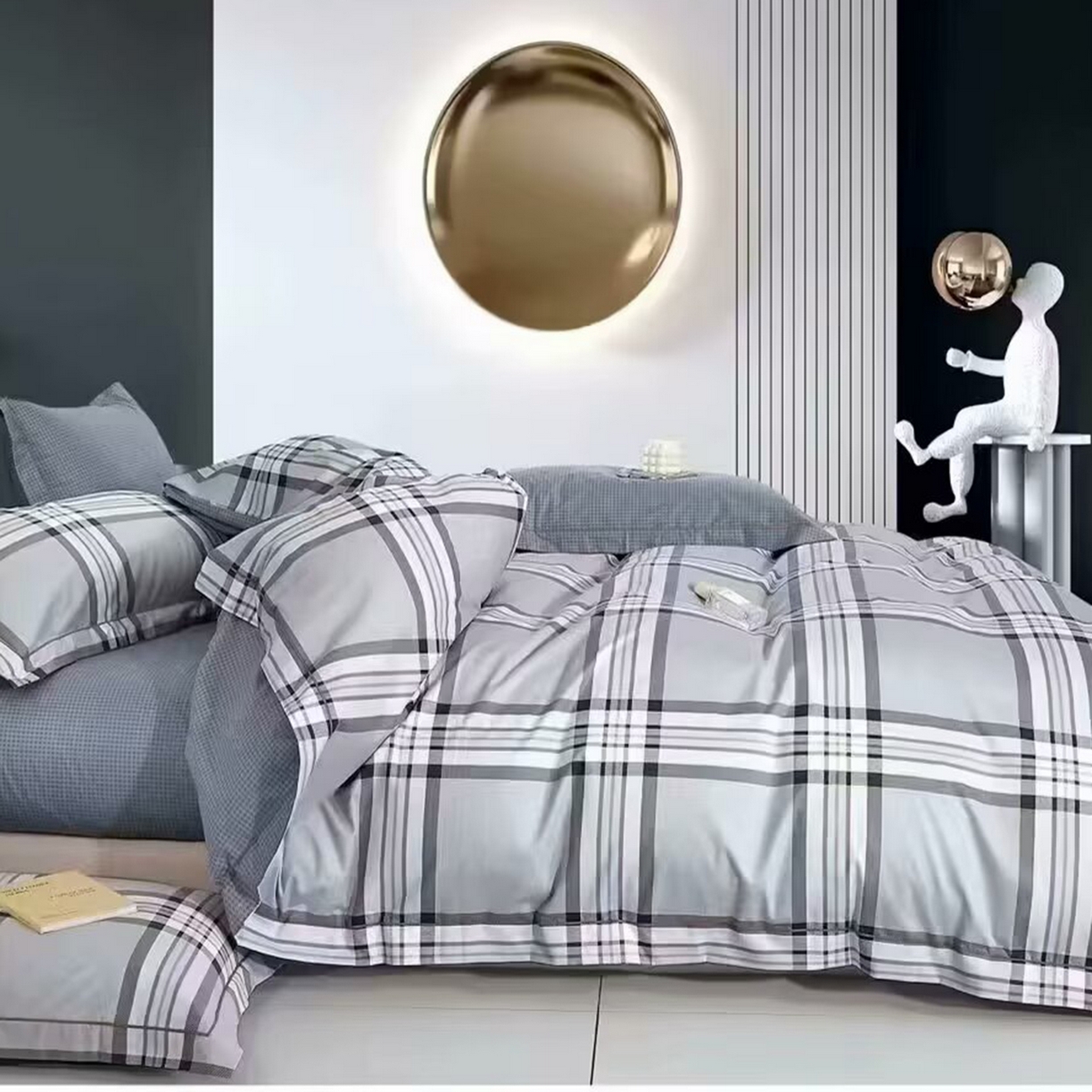 91家纺网 家纺一手货源 找家纺 （总）未来家居 JAMES KELLY （铂金凯丽）2025新款40支13376全棉印染铂金长绒棉四件套