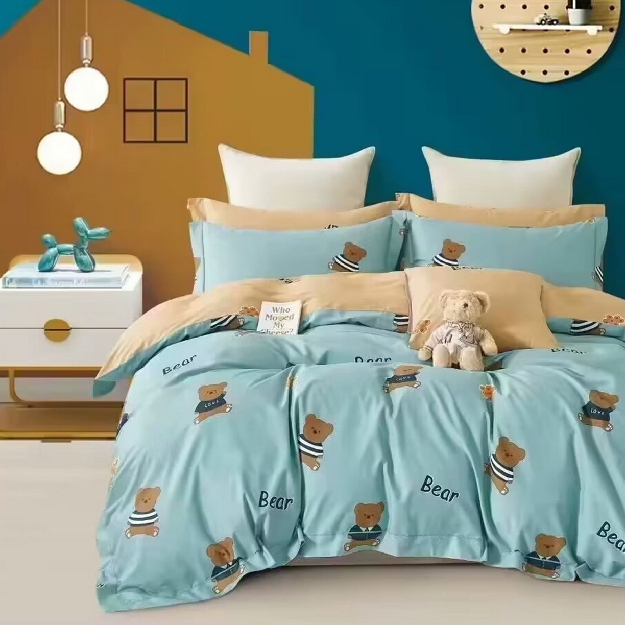 91家纺网 家纺一手货源 找家纺 （总）未来家居 JAMES KELLY （铂金凯丽）2025新款40支13376全棉印染铂金长绒棉四件套-系列5