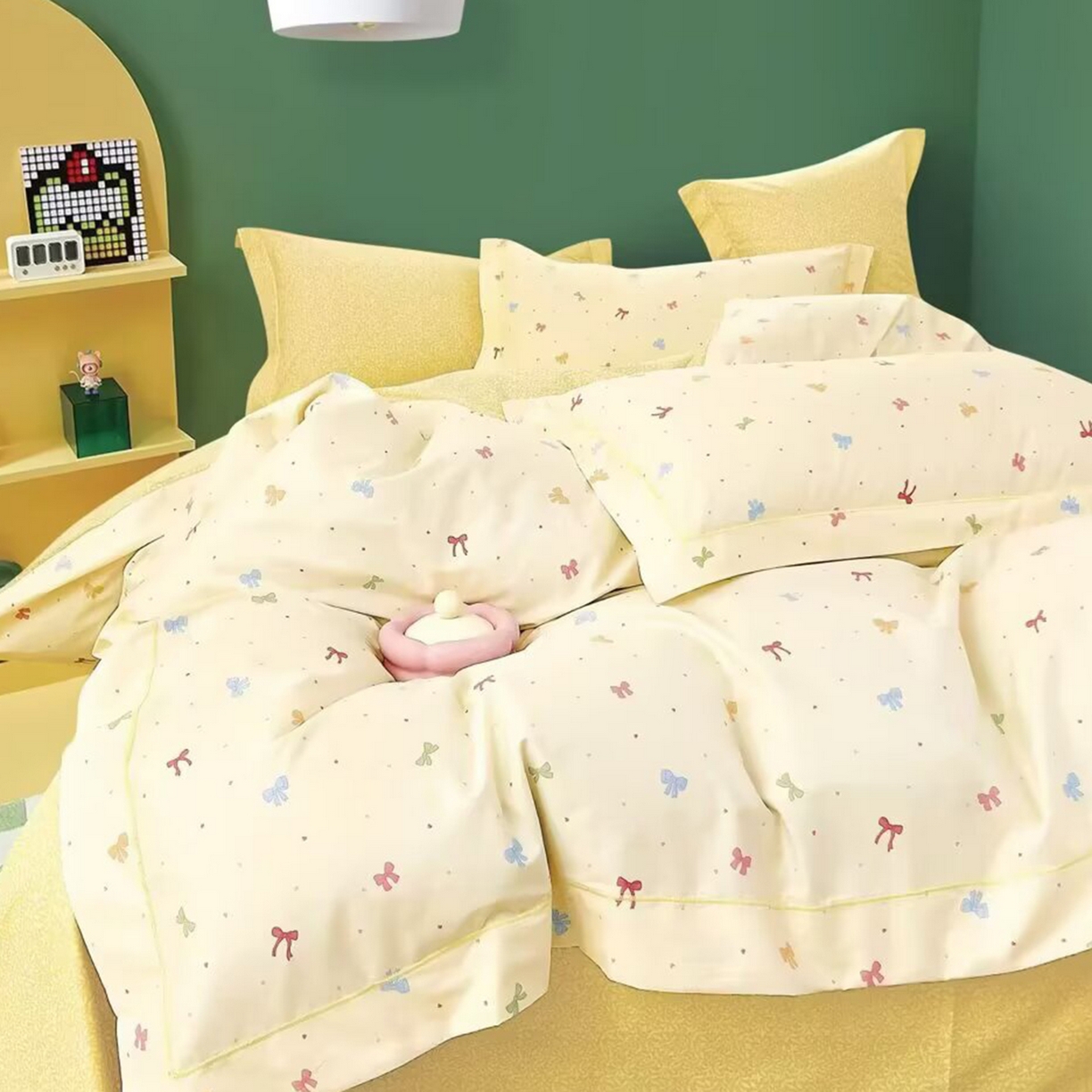 91家纺网 家纺一手货源 找家纺 （总）未来家居 JAMES KELLY （铂金凯丽）2025新款40支13376全棉印染铂金长绒棉四件套-系列5