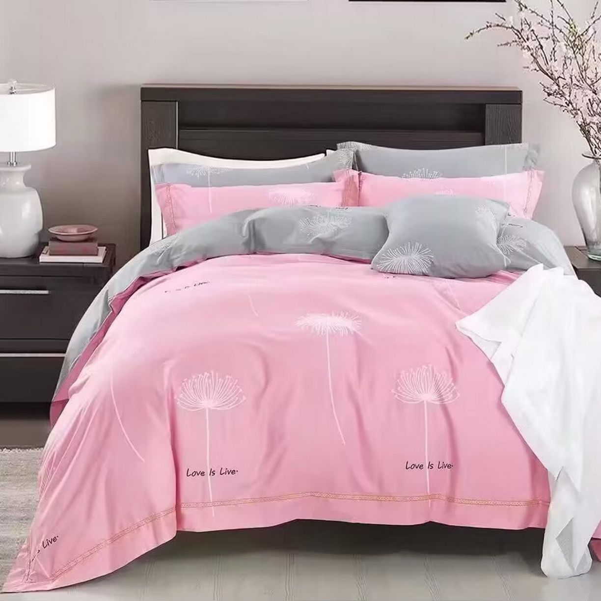 91家纺网 家纺一手货源 找家纺 （总）未来家居 JAMES KELLY （铂金凯丽）2025新款40支13376全棉印染铂金长绒棉四件套-系列5