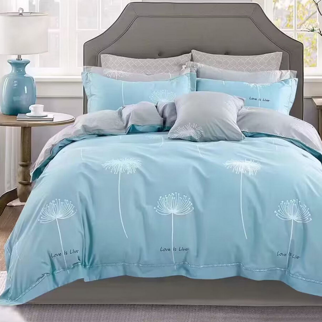 91家纺网 家纺一手货源 找家纺 （总）未来家居 JAMES KELLY （铂金凯丽）2025新款40支13376全棉印染铂金长绒棉四件套-系列5