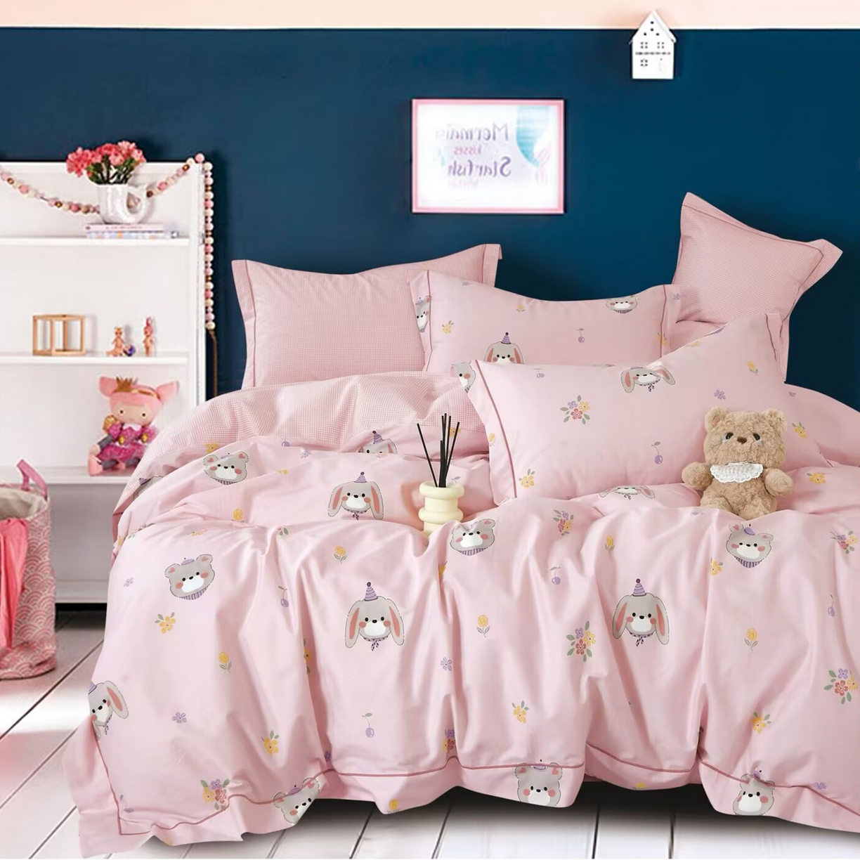 91家纺网 家纺一手货源 找家纺 （总）未来家居 JAMES KELLY （铂金凯丽）2025新款40支13376全棉印染铂金长绒棉四件套-系列5