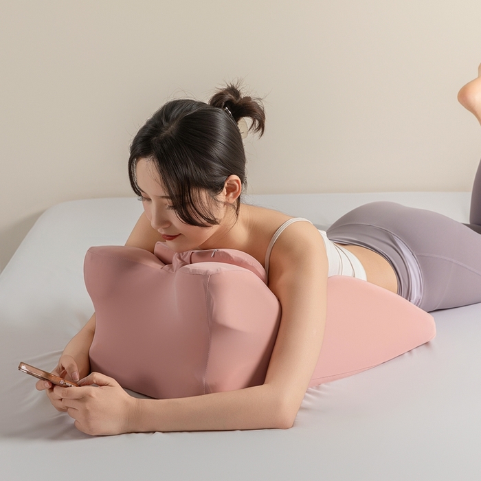 91家纺网 家纺一手货源 找家纺 （总）腾超家纺 2025新款凉感丝人体工学趴睡枕枕头枕芯