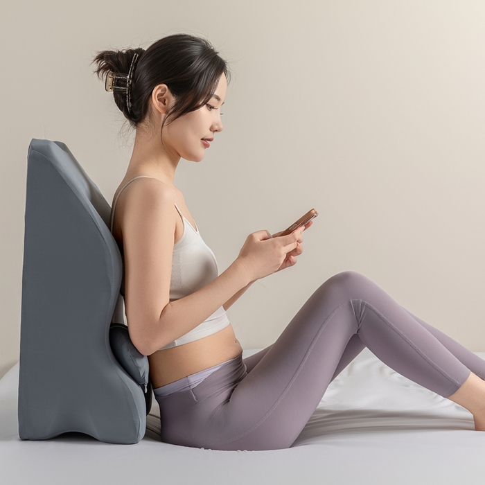 91家纺网 家纺一手货源 找家纺 腾超家纺 2025新款凉感丝人体工学趴睡枕枕头枕芯 深灰