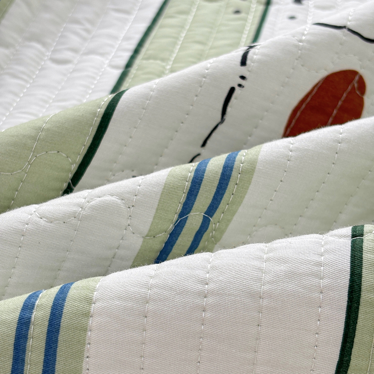 91家纺网 家纺一手货源 找家纺 金艾草 2025新款一面绒一面棉榻榻米大炕盖单件棉加绒床盖三件套A版全棉印花B版加厚牛奶绒 （提供买家秀） 萌趣狗