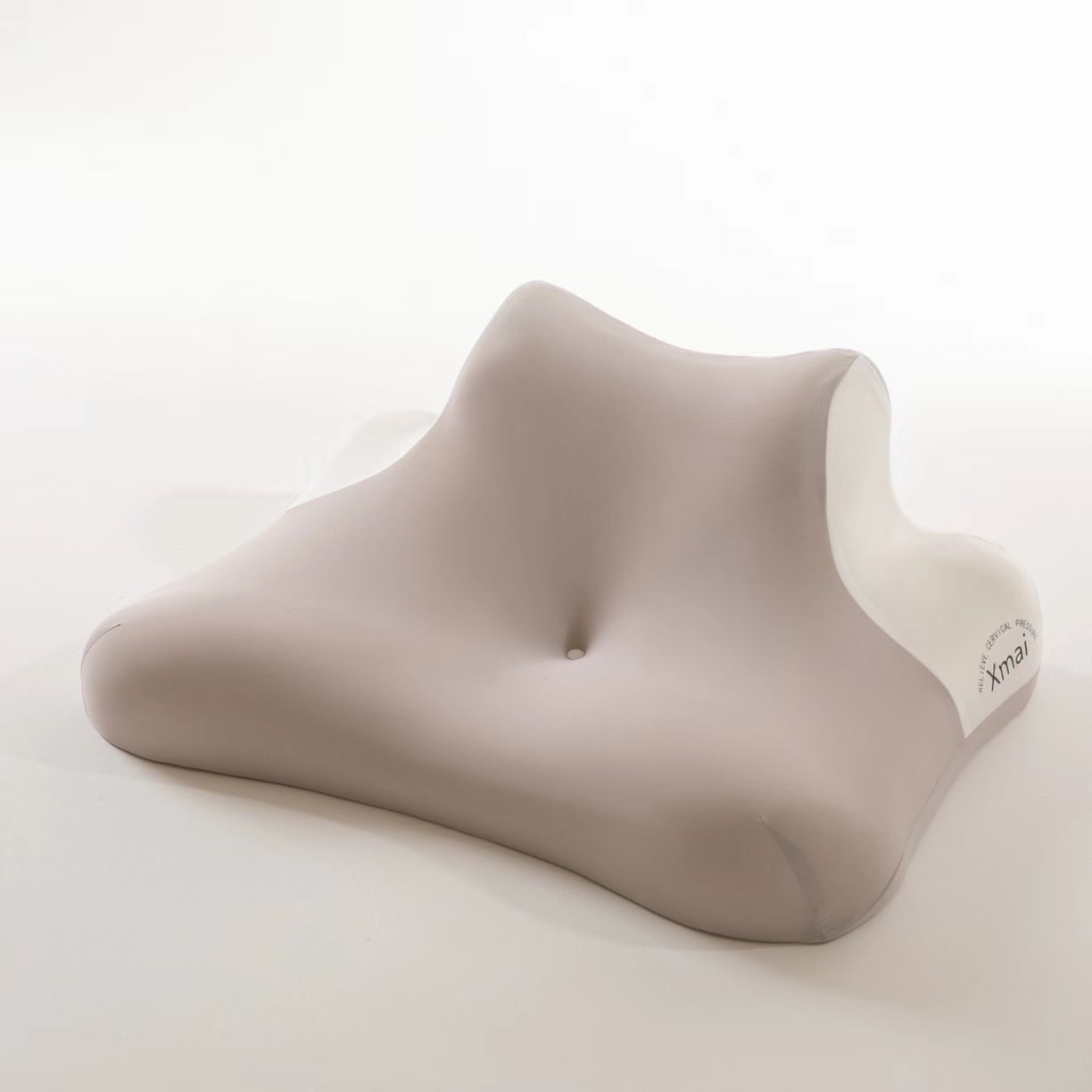 腾超家纺 2025新款多功能慢回弹趴睡枕趴趴枕记忆棉枕头枕芯 银雪灰