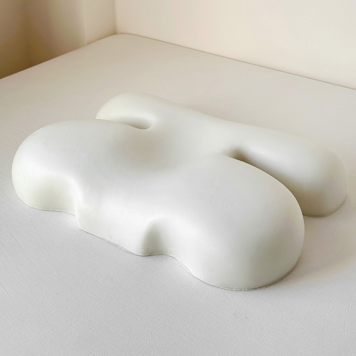 91家纺网 家纺一手货源 找家纺 麦哆乐 2025新款防皱美容枕H枕 防皱美 容枕H枕-粉色