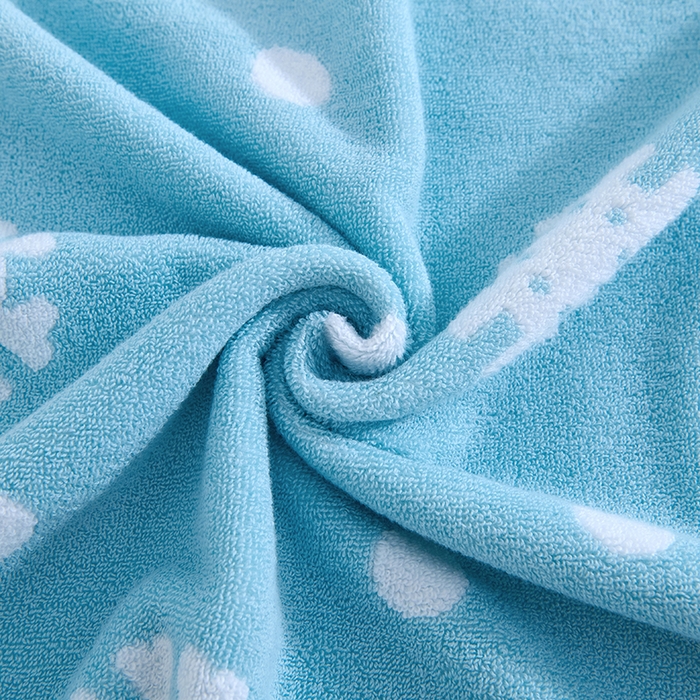 91家纺网 家纺一手货源 找家纺 棠薇家纺 2025新款全棉股纱毛巾浴巾套巾绣花纯棉浴巾毛巾卡通成人儿童学生 毛巾-雪人兰 毛巾 74*35cm