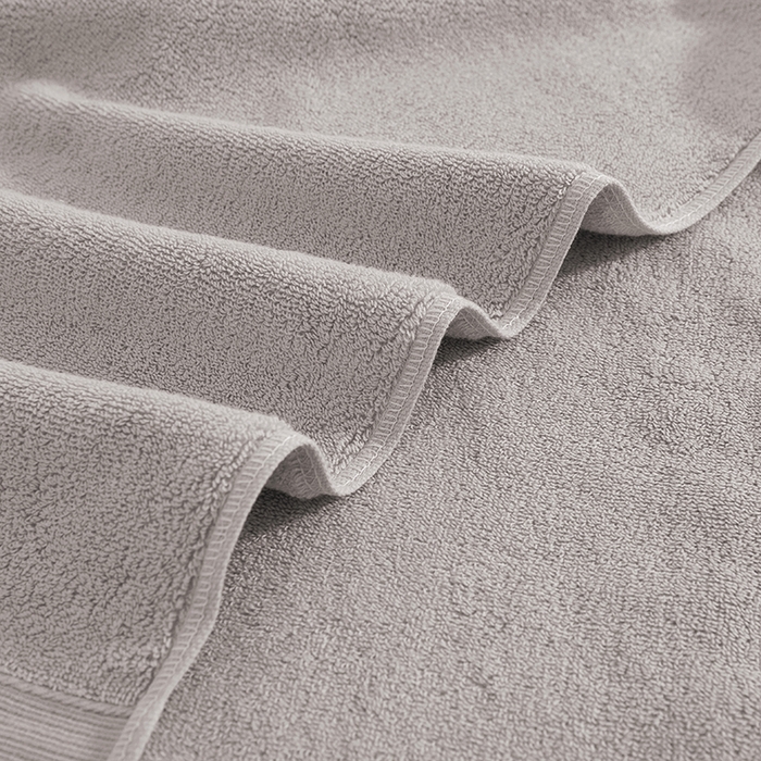 91家纺网 家纺一手货源 找家纺 棠薇家纺 2025新款素色全棉股纱毛巾浴巾套巾纯色 纯棉浴巾毛巾民宿宾馆酒店 毛巾-米灰 毛巾 74*35cm