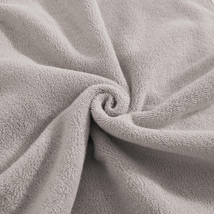 91家纺网 家纺一手货源 找家纺 棠薇家纺 2025新款素色全棉股纱毛巾浴巾套巾纯色 纯棉浴巾毛巾民宿宾馆酒店 毛巾-米灰 毛巾 74*35cm