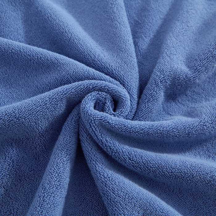 91家纺网 家纺一手货源 找家纺 棠薇家纺 2025新款素色全棉股纱毛巾浴巾套巾纯色 纯棉浴巾毛巾民宿宾馆酒店 毛巾-海茵蓝 毛巾 74*35cm