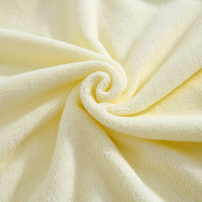 91家纺网 家纺一手货源 找家纺 棠薇家纺 2025新款素色全棉股纱毛巾浴巾套巾纯色 纯棉浴巾毛巾民宿宾馆酒店 毛巾-奶酪黄 毛巾 74*35cm
