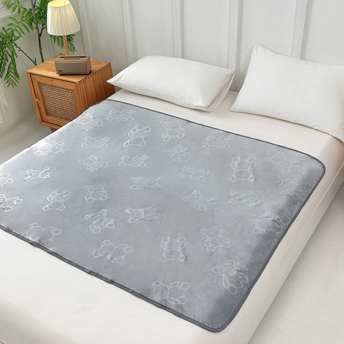 91家纺网 家纺一手货源 找家纺 （总）茗婷家纺 2025新款牛奶绒防水床单隔尿垫供跨境外贸亚马逊秋冬热款