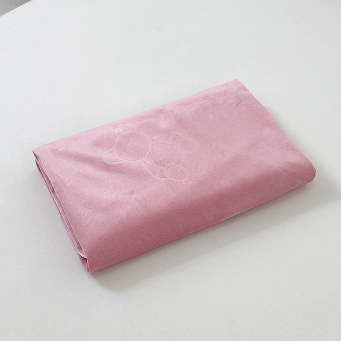 91家纺网 家纺一手货源 找家纺 茗婷家纺 2025新款牛奶绒防水床单隔尿垫供跨境外贸亚马逊秋冬热款 豆沙色