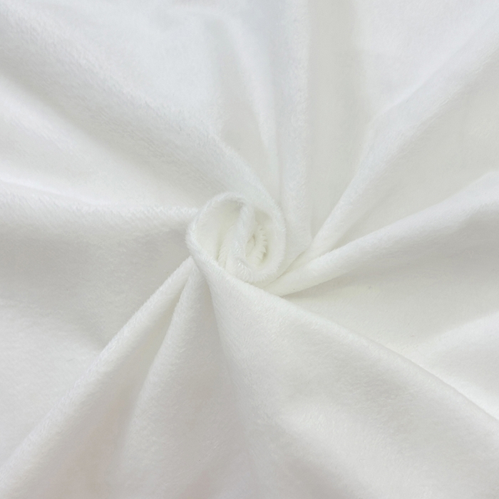 91家纺网 家纺一手货源 找家纺 茗婷家纺 2025新款牛奶绒防水床单隔尿垫供跨境外贸亚马逊秋冬热款 典雅白