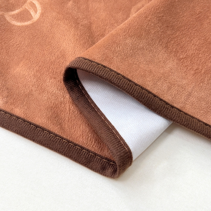 91家纺网 家纺一手货源 找家纺 茗婷家纺 2025新款牛奶绒防水床单隔尿垫供跨境外贸亚马逊秋冬热款 咖啡色