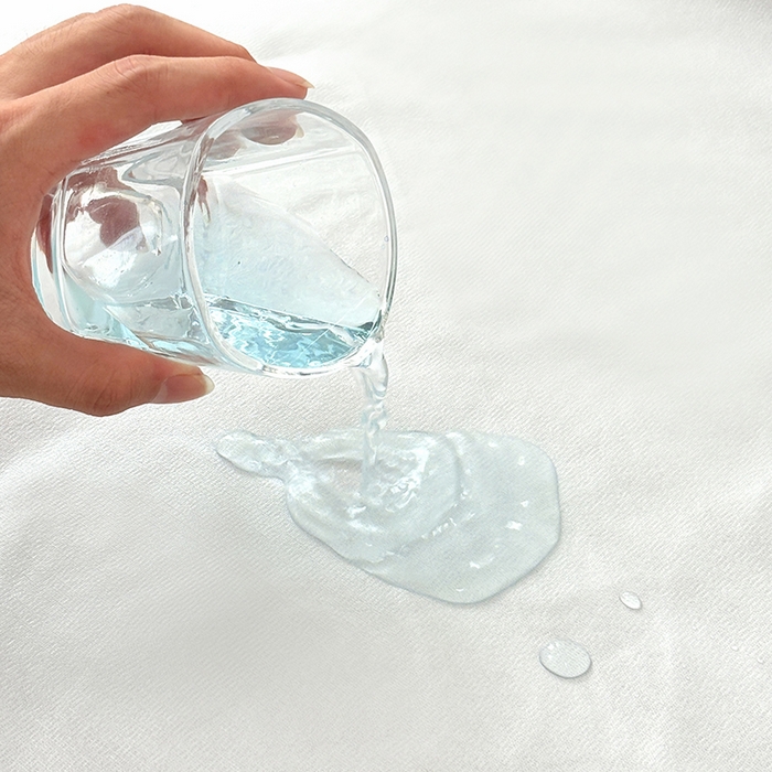 91家纺网 家纺一手货源 找家纺 茗婷家纺 2025新款牛奶绒防水床单隔尿垫供跨境外贸亚马逊秋冬热款 典雅白