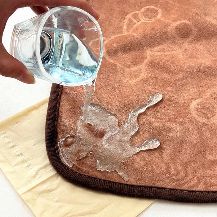 91家纺网 家纺一手货源 找家纺 茗婷家纺 2025新款牛奶绒防水床单隔尿垫供跨境外贸亚马逊秋冬热款 咖啡色