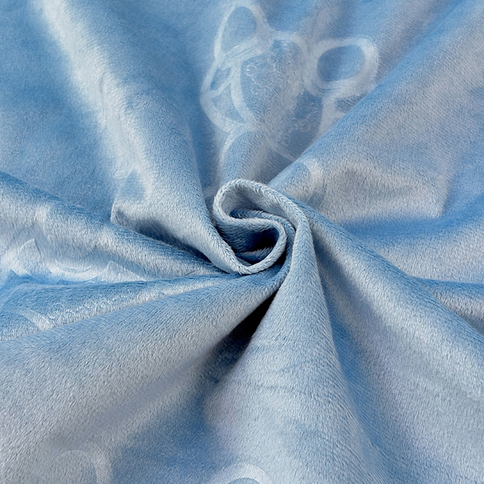 91家纺网 家纺一手货源 找家纺 茗婷家纺 2025新款牛奶绒防水床单隔尿垫供跨境外贸亚马逊秋冬热款 湖蓝色