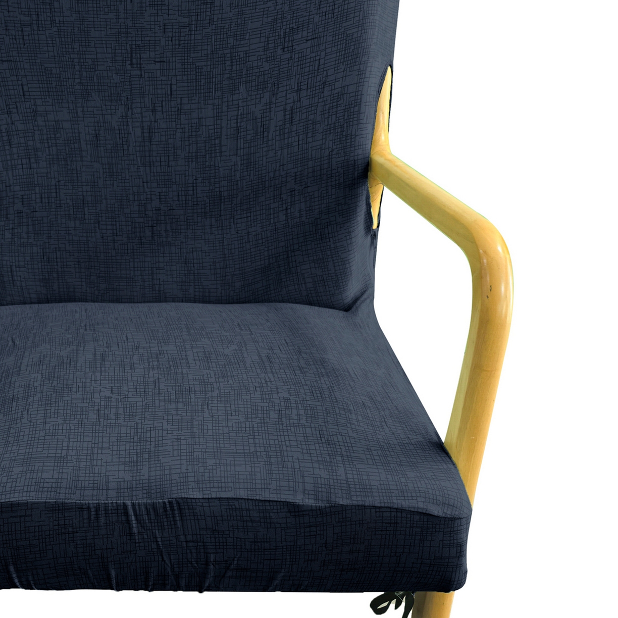 91家纺网 家纺一手货源 找家纺 壹零特色家纺 2025新款印花款实木多人沙发椅套 亚麻纹深灰