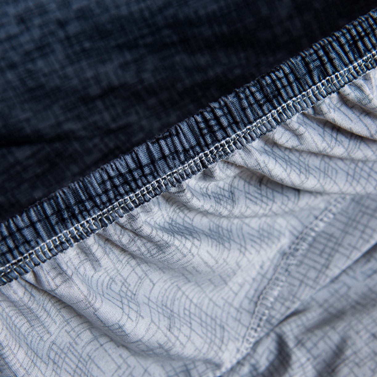 91家纺网 家纺一手货源 找家纺 壹零特色家纺 2025新款印花款实木多人沙发椅套 亚麻纹深灰