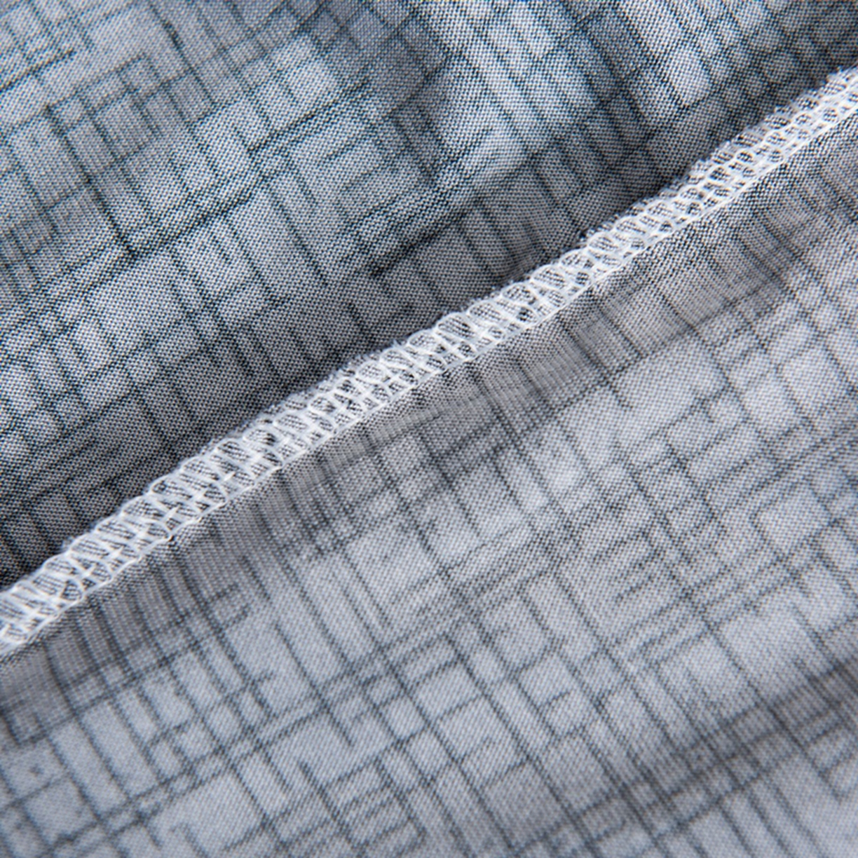 91家纺网 家纺一手货源 找家纺 壹零特色家纺 2025新款印花款实木多人沙发椅套 亚麻纹深灰