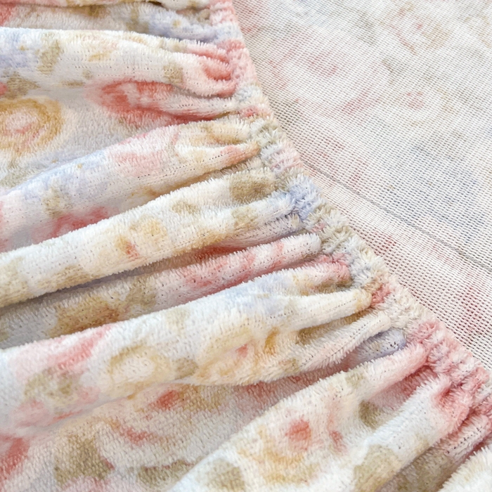 91家纺网 家纺一手货源 找家纺 慕澄家纺 2025新款牛奶绒印花床笠床笠单品 床笠-繁花