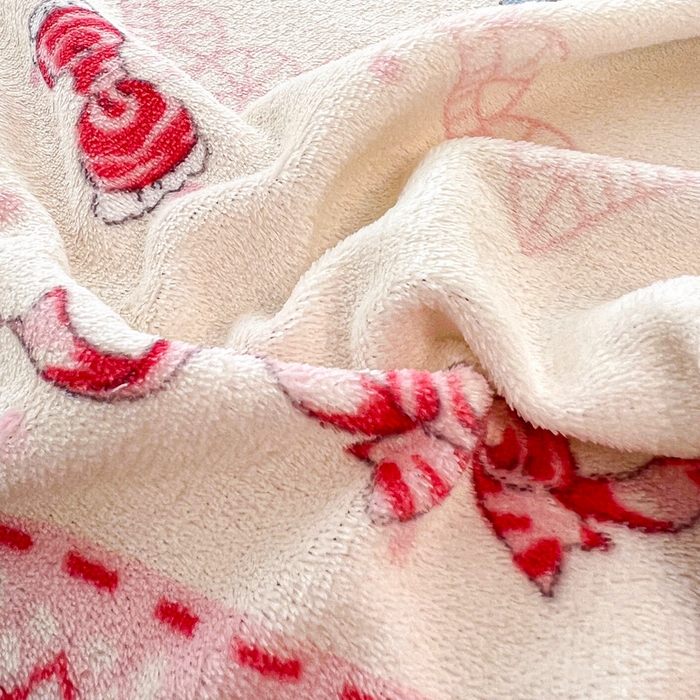 91家纺网 家纺一手货源 找家纺 慕澄家纺 2025新款牛奶绒印花床笠床笠单品 床笠-粉色喵喵