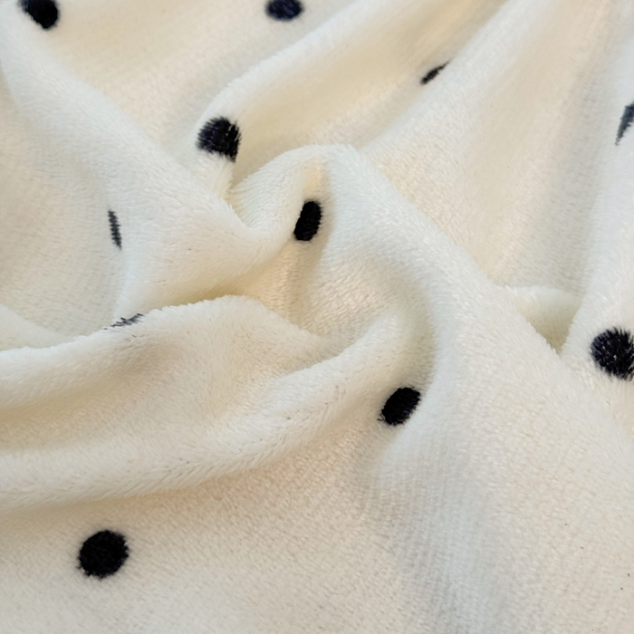 91家纺网 家纺一手货源 找家纺 慕澄家纺 2025新款牛奶绒印花床笠床笠单品 床笠-浪漫波点