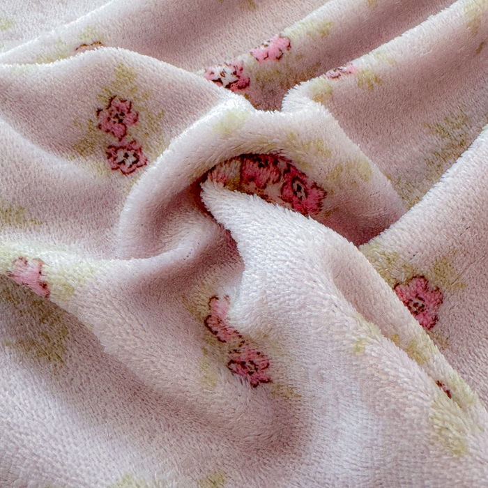 91家纺网 家纺一手货源 找家纺 慕澄家纺 2025新款牛奶绒印花床笠床笠单品 床笠-梦幻花语