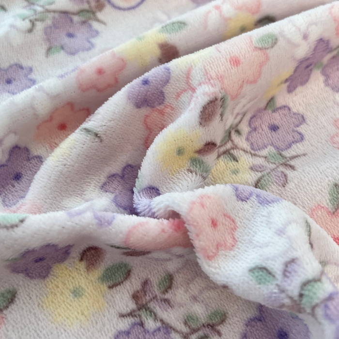 91家纺网 家纺一手货源 找家纺 慕澄家纺 2025新款牛奶绒印花床笠床笠单品 床笠-碎碎紫兔