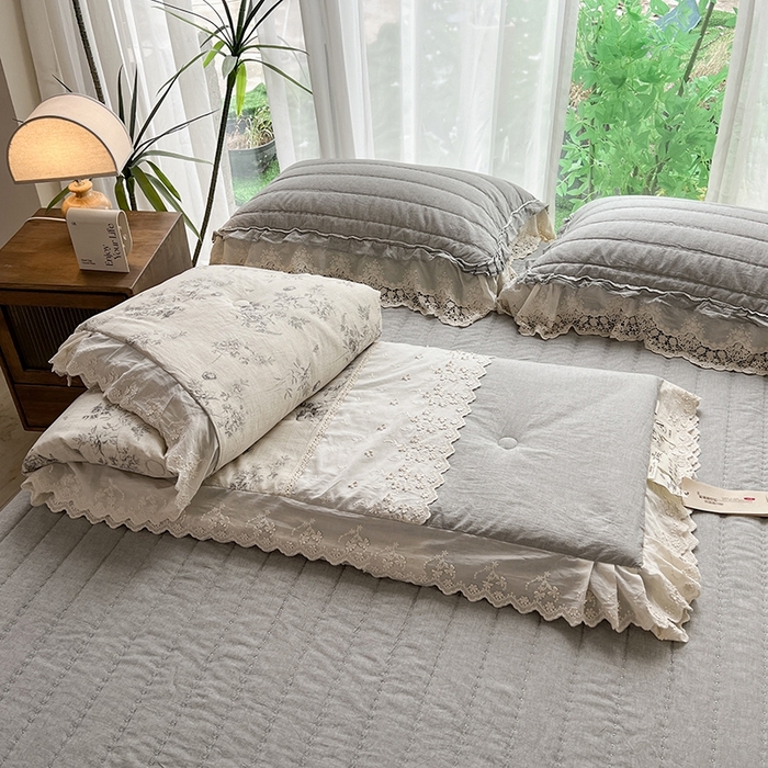 91家纺网 家纺一手货源 找家纺 （总）桂雅居2023新款80支极柔长绒棉绣花儿童夏被夏凉被空调被