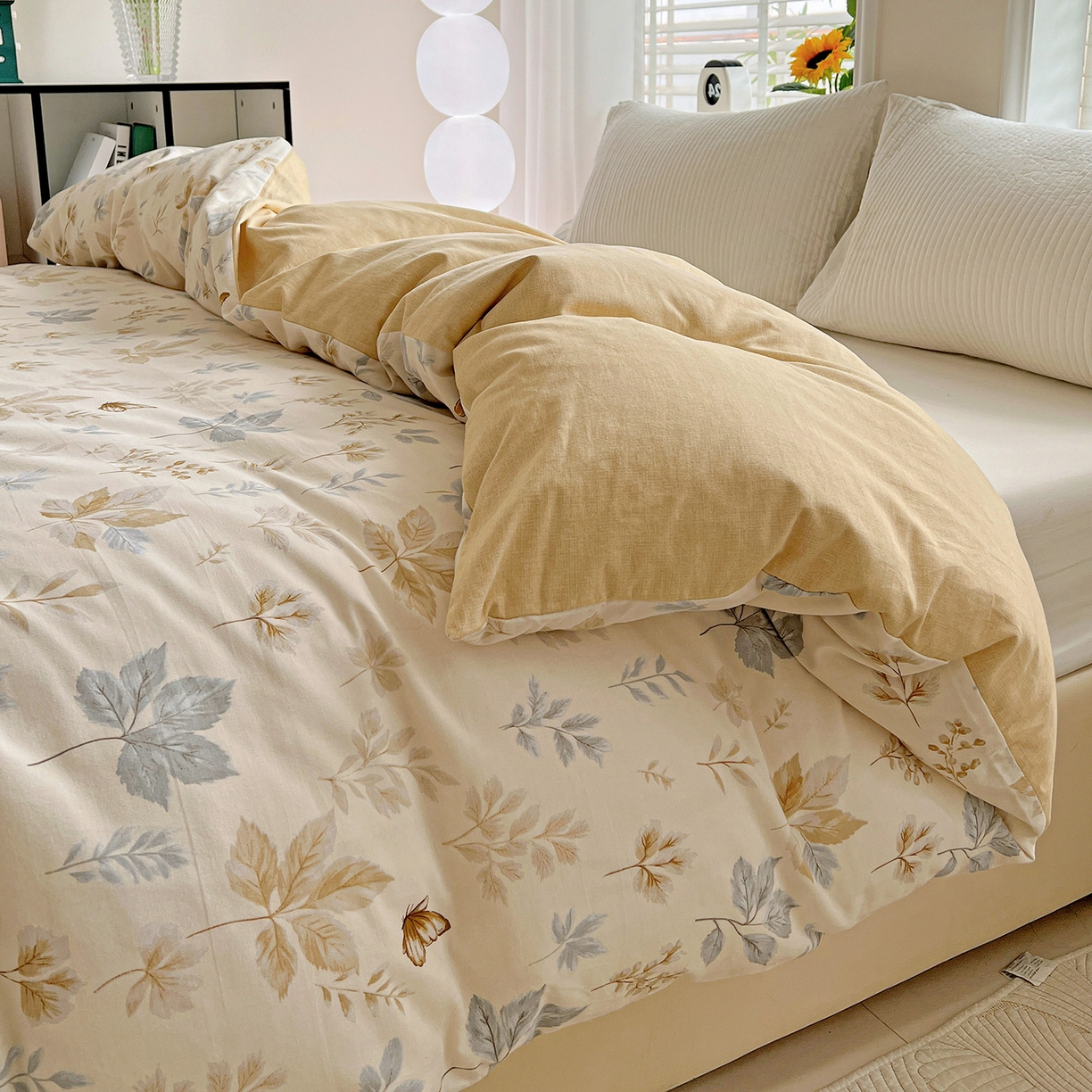 91家纺网 家纺一手货源 找家纺 （总）依庭 2025新款高克重全棉纯棉磨毛印花单被套