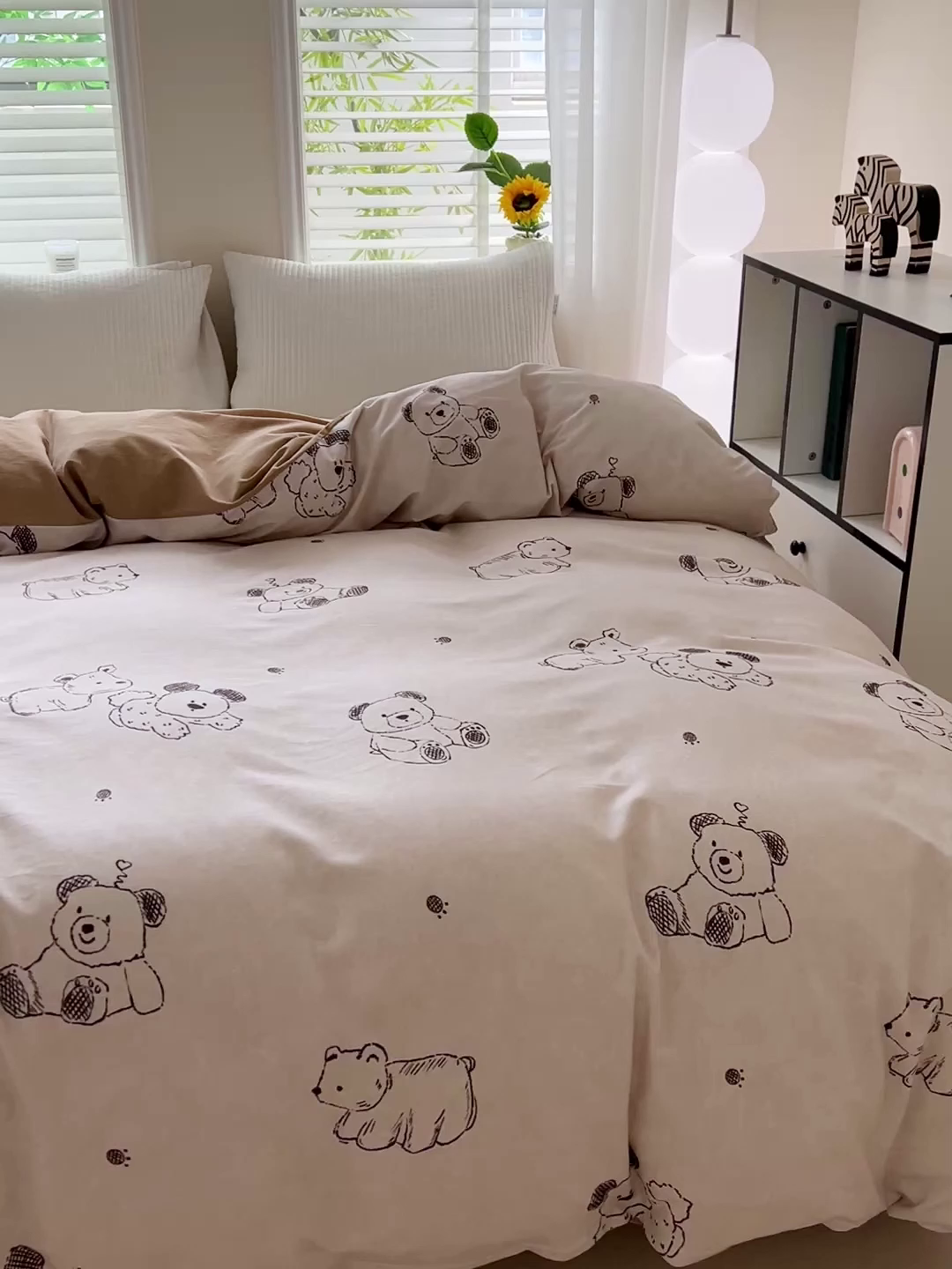 91家纺网 家纺一手货源 找家纺 依庭 2025新款高克重全棉纯棉磨毛印花单被套 吉唛