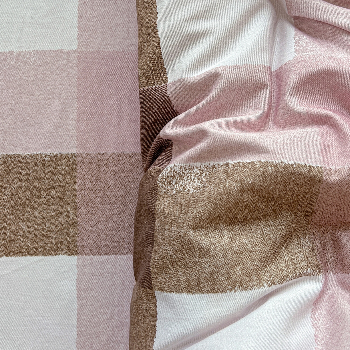 91家纺网 家纺一手货源 找家纺 依庭 2025新款高克重全棉纯棉磨毛印花单被套 可爱兔