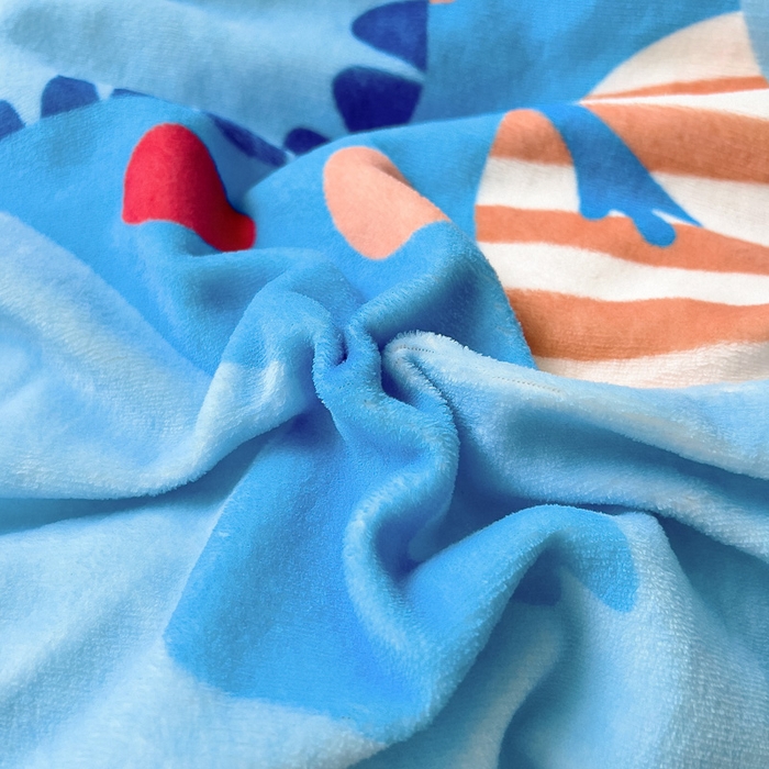 91家纺网 家纺一手货源 找家纺 嗨生活 2025新款大版印花牛奶绒儿童枕套枕芯幼儿园枕套枕芯 皇冠恐龙