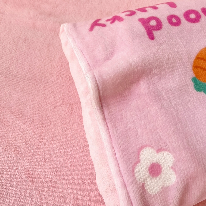 91家纺网 家纺一手货源 找家纺 嗨生活 2025新款大版印花牛奶绒儿童枕套枕芯幼儿园枕套枕芯 可爱小兔