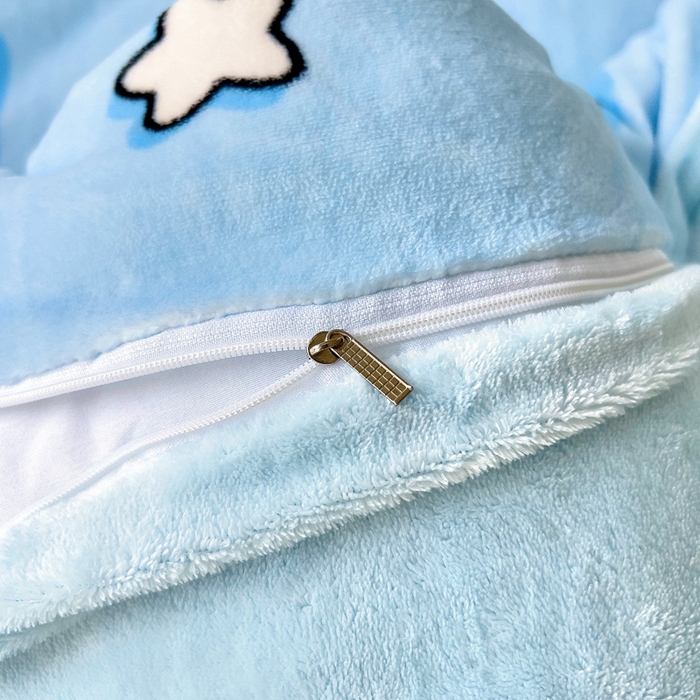 91家纺网 家纺一手货源 找家纺 嗨生活 2025新款大版印花牛奶绒儿童枕套枕芯幼儿园枕套枕芯 萌萌汽车