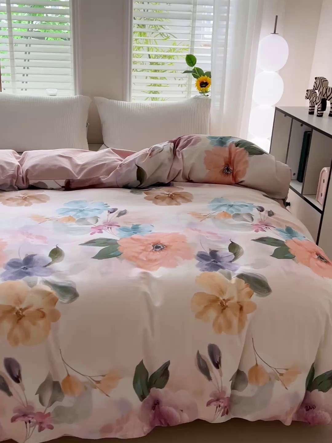 91家纺网 家纺一手货源 找家纺 依庭 2025新款高克重全棉纯棉磨毛印花单被套 玛雅