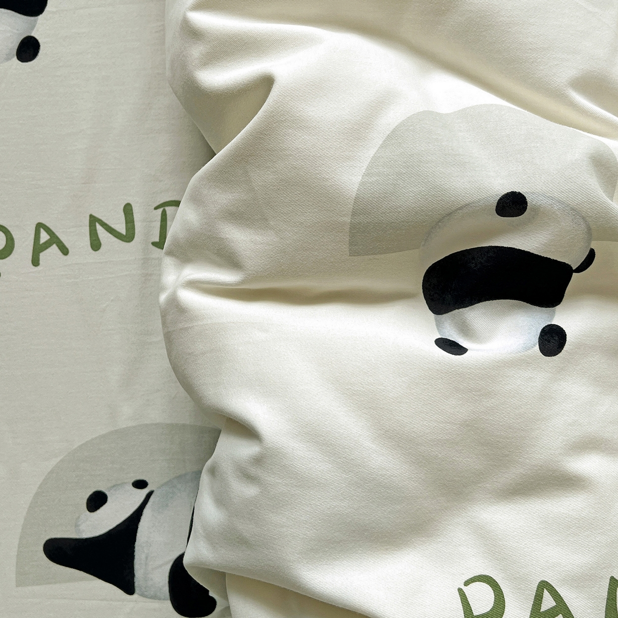 91家纺网 家纺一手货源 找家纺 依庭 2025新款高克重全棉纯棉磨毛印花单被套 萌宠