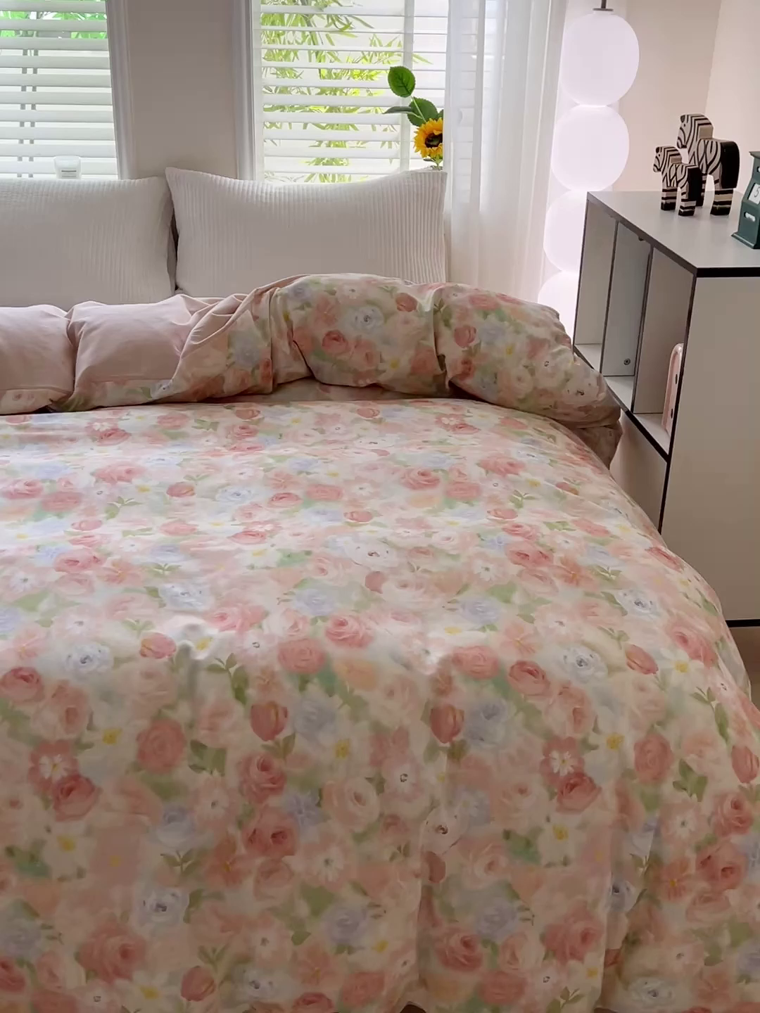 91家纺网 家纺一手货源 找家纺 依庭 2025新款高克重全棉纯棉磨毛印花单被套 甜梦茶语