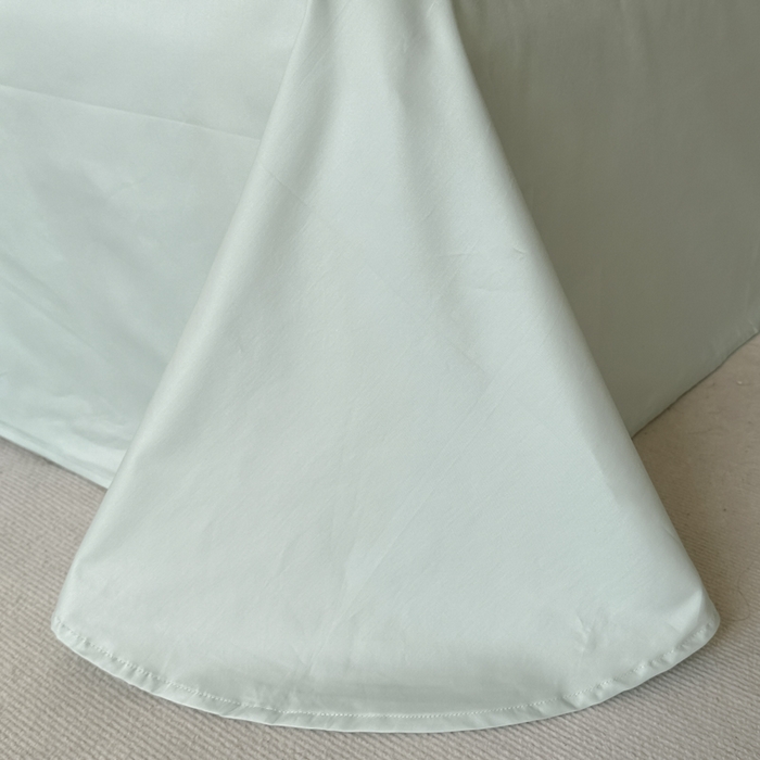 91家纺网 家纺一手货源 找家纺 禾时 2025新款轻奢高支浮雕立体提花床盖款四件套 空白格（梵星蓝）